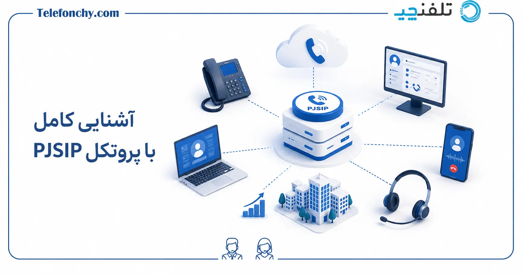 آشنایی کامل با پروتکل PJSIP و نقش آن در تلفن ویپ