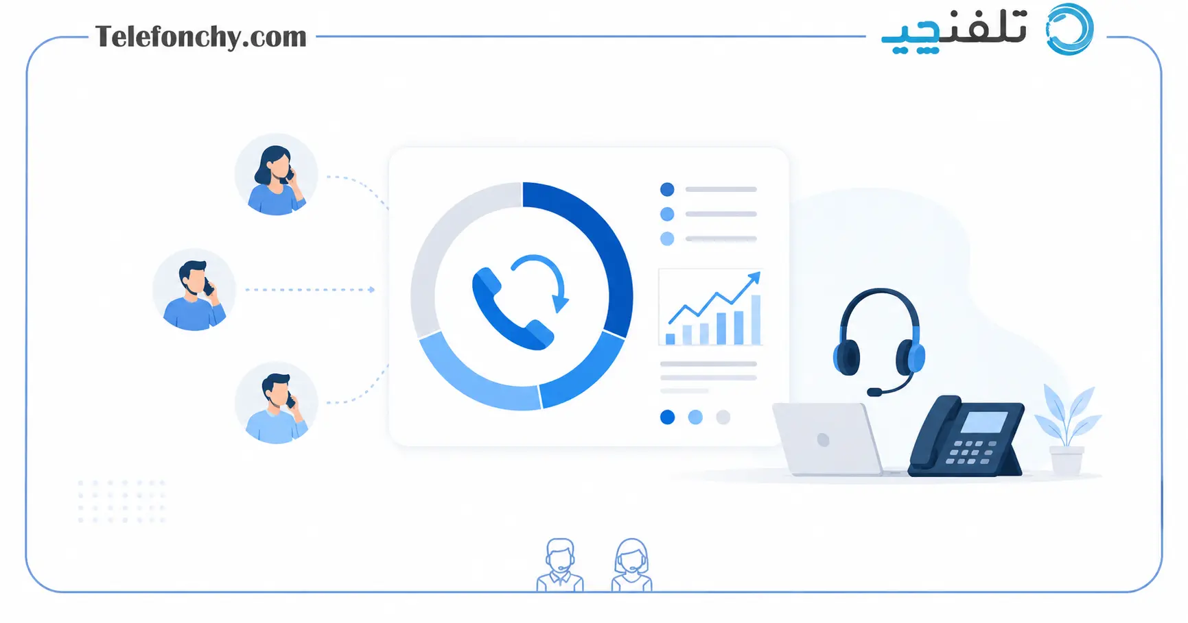 آموزش محاسبه نرخ تماس تکراری مرکز تماس
