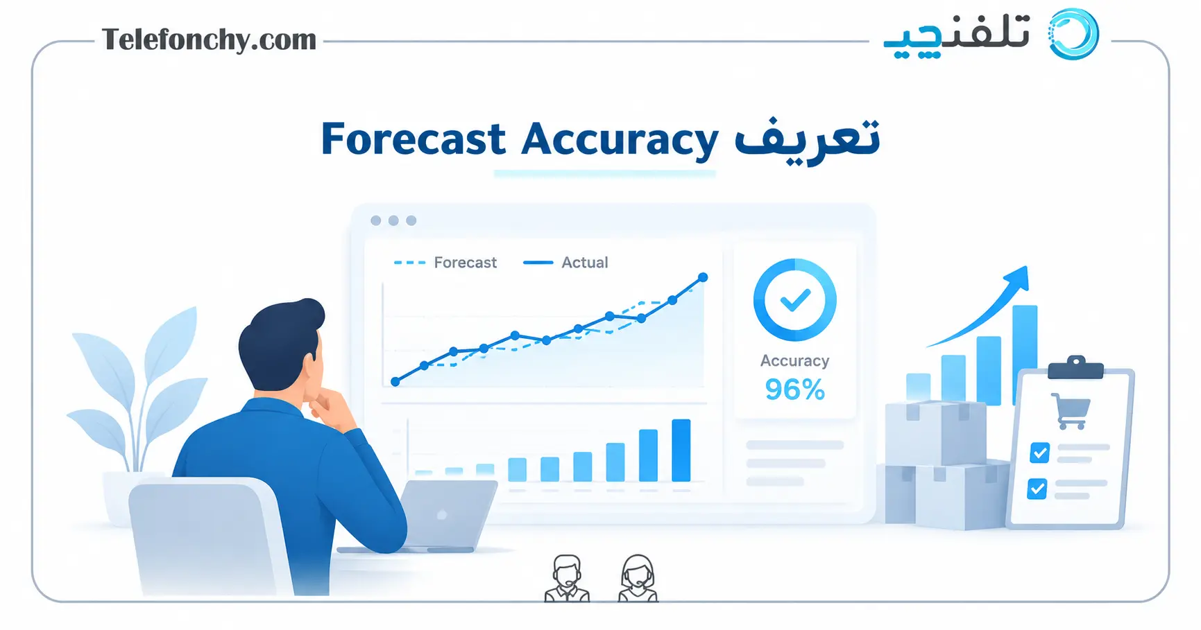 چطور حجم تماس در مرکز تماس را پیشبینی کنیم؟ + تعریف Forecast Accuracy مرکز