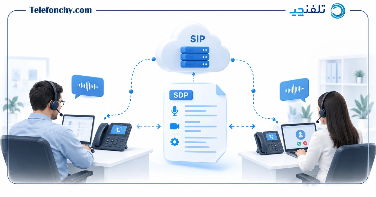 نحوه کار پروتکل SDP در SIP