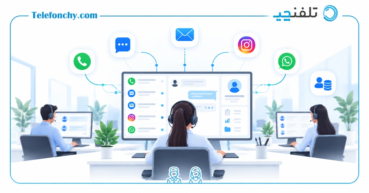 تفاوت مرکز تماس Omnichannel و Multichannel چیست